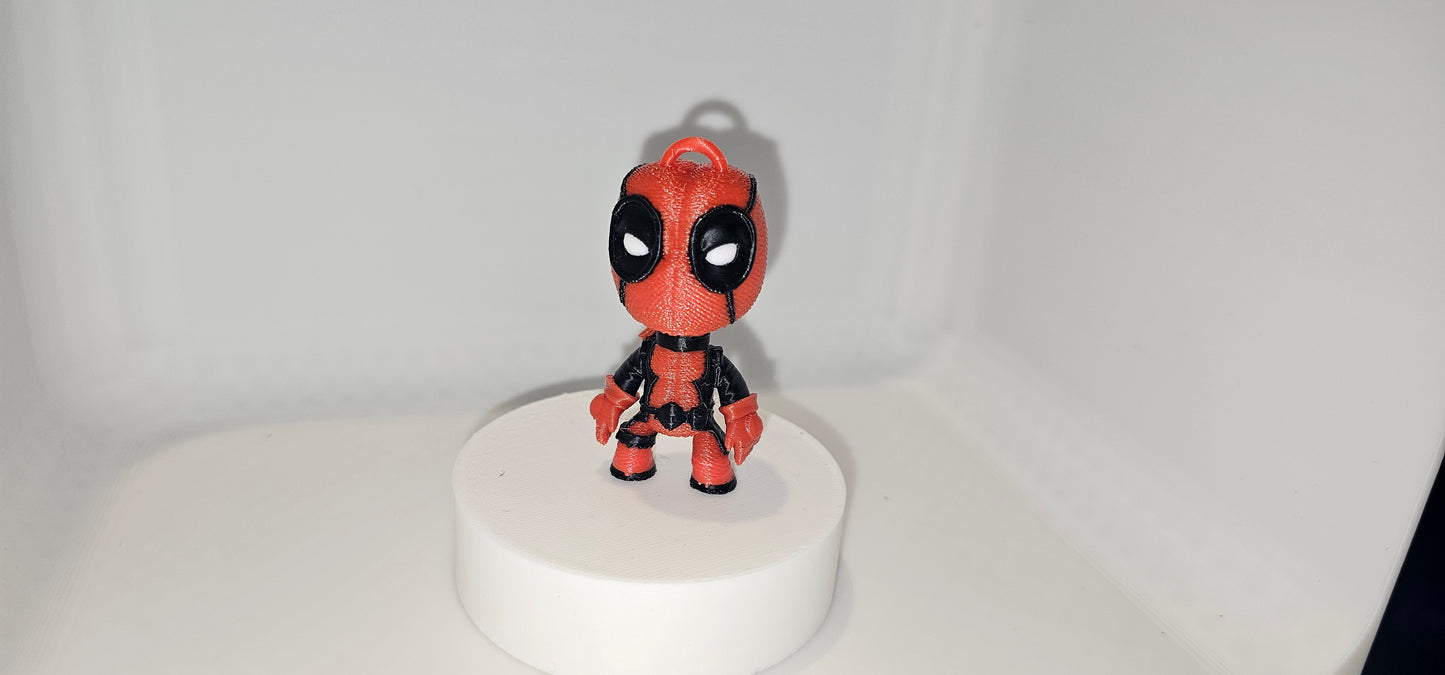 3D Printed Deadpool Figurine